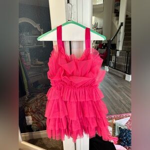 STORIA Tulle Hot Pink Dress